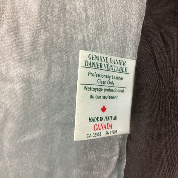 VINTAGE Danier Black Leather Pants - Picture 10 of 10